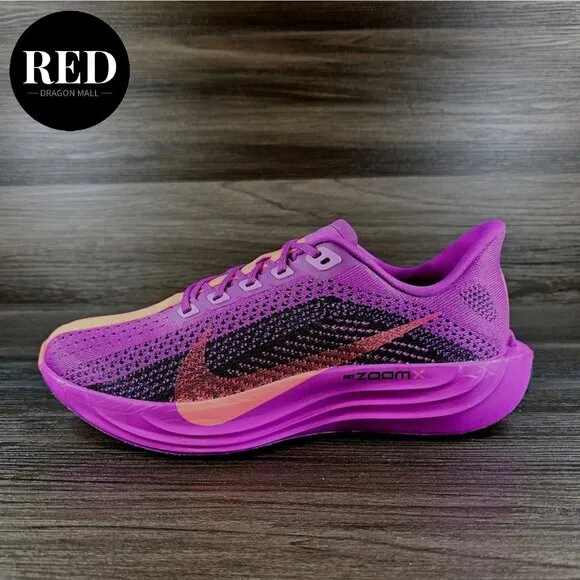 Nike Pegasus Plus Road Run Shoes Hyper Violet Vivid Grape FQ7262-500 - Men's 8.5