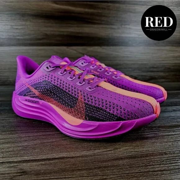 Nike Pegasus Plus Road Run Shoes Hyper Violet Vivid Grape FQ7262-500 - Men's 8.5