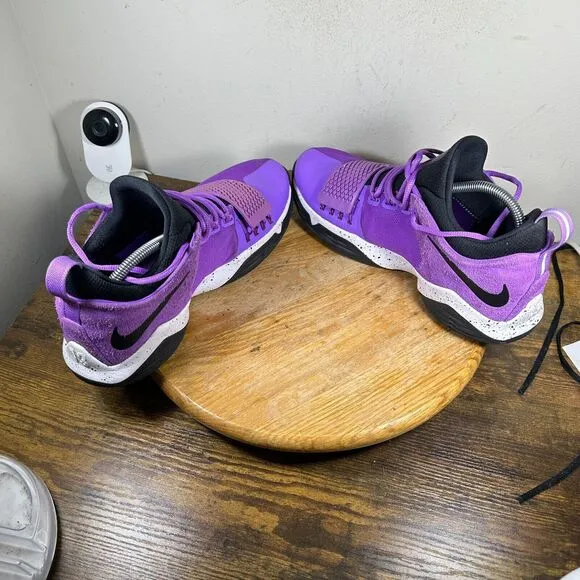 Nike PG 1 Bright‎ Violet Mens Size 10.5 Purple Shoes Sneakers 878627-500