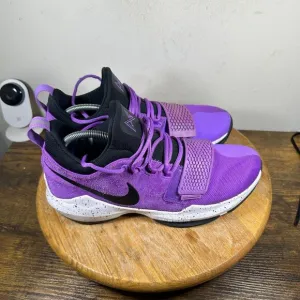 Nike PG 1 Bright‎ Violet Mens Size 10.5 Purple Shoes Sneakers 878627-500
