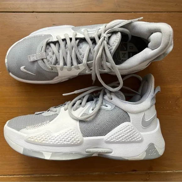 Nike PG 5 TB Paul George Basketball Shoes Sneakers Wolf Grey DA7758002 Men’s 5.5