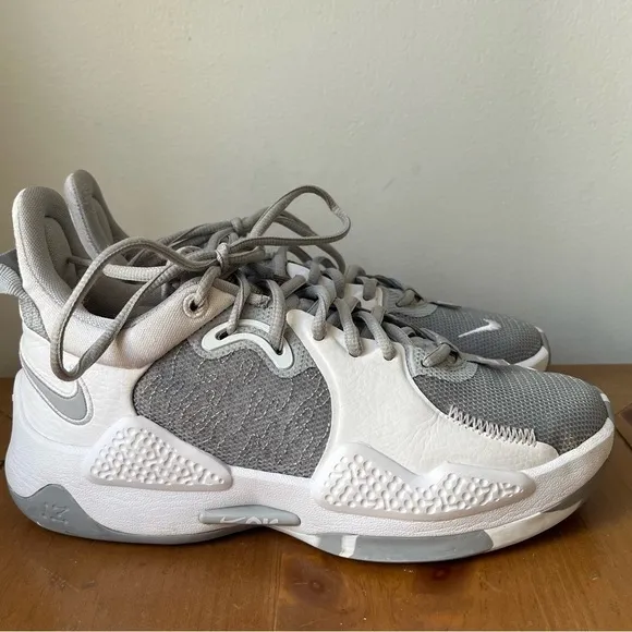 Nike PG 5 TB Paul George Basketball Shoes Sneakers Wolf Grey DA7758002 Men’s 5.5