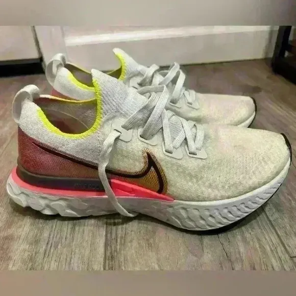 Nike React Infinity Run Pink Blast 2019 Running Shoes CD4372-004 Women's Size 9