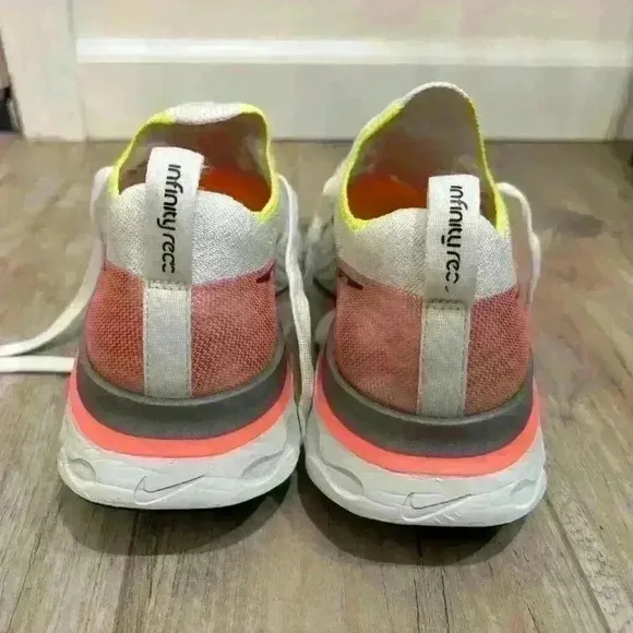 Nike React Infinity Run Pink Blast 2019 Running Shoes CD4372-004 Women's Size 9