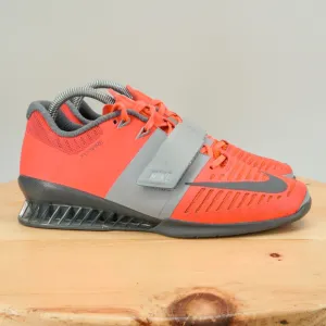 Nike Romaleos 3 Womens Size 9.5 Shoes Pink Low Top Athletic Lifting Sneakers