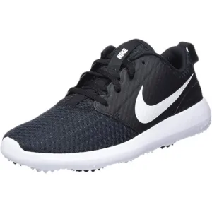 Nike Roshe‎ G Youth Golf Shoes 909250-007 Black/White Big Kid Size 3Y NWT
