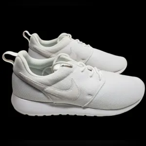 Nike Roshe One (GS) 599729 102 Size 7Y White Wolf Gray