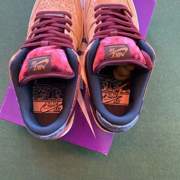 Nike SB Dunk Low Pro Shoes City of Cinema Celestial Gold and Black Brand New 11
