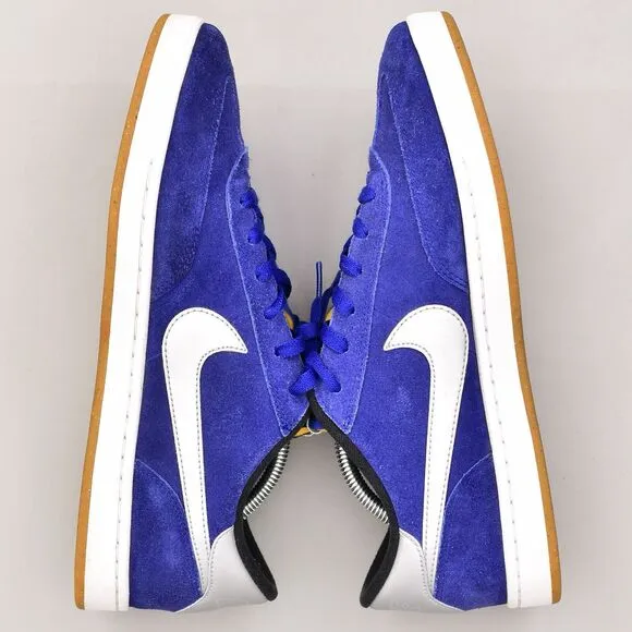 NIKE SB FC CLASSIC MEN'S SIZE 11 SKATING SHOES 909096-401 BLUE WHITE
