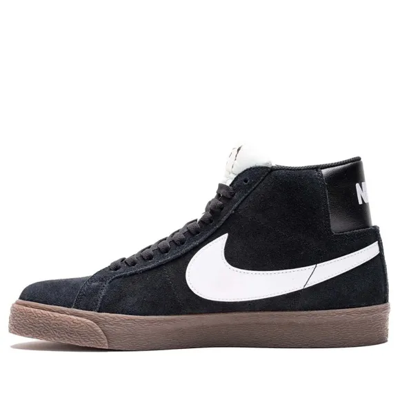 NIKE SB - ZOOM BLAZER MID - 864349-010 Men's Black High-Top Sneakers size 11