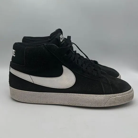 Nike SB Zoom Blazer Mid Shoes Mens Size 11 Black White Classic Sneaker 864349-00