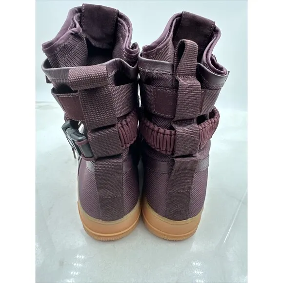 NIKE Shoes Mens 11.5 AF1 AIR FORCE 1 SPECIAL FIELD DEEP BURGUNDY VINTAGE MAX 180
