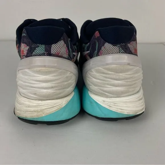Nike Sneakers Lunarglide 6 Photosynthesis Floral/Navy Men’s Size 15 Tropical