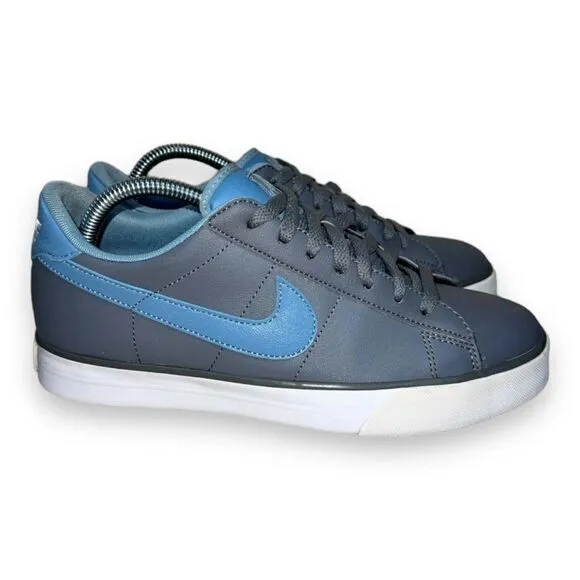 Nike Sweet Classic Leather Cool Grey/Worn Blue 354496-016 Women's
