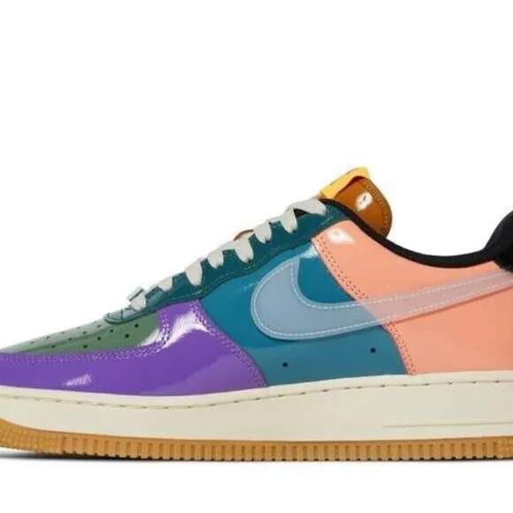 Nike Undefeated X Air Force 1 Low Top Board Shoes Celestine Blue DV5255-500 4.5