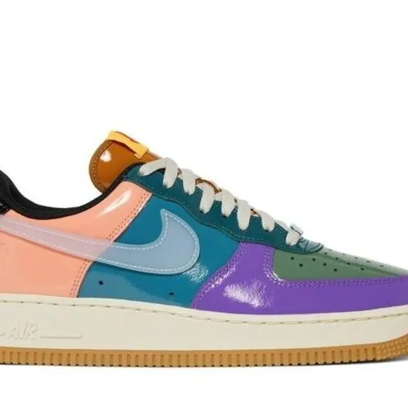 Nike Undefeated X Air Force 1 Low Top Board Shoes Celestine Blue DV5255-500 4.5