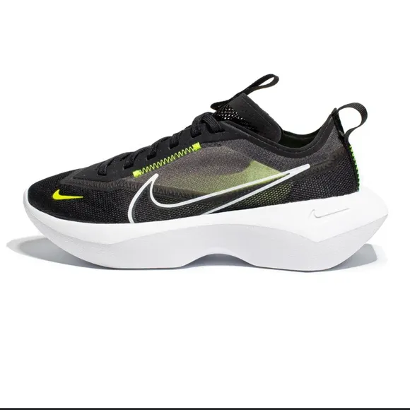Nike Vista Lite Black Lemon Venom Trainers Woman Lady Size 9 Running Shoes