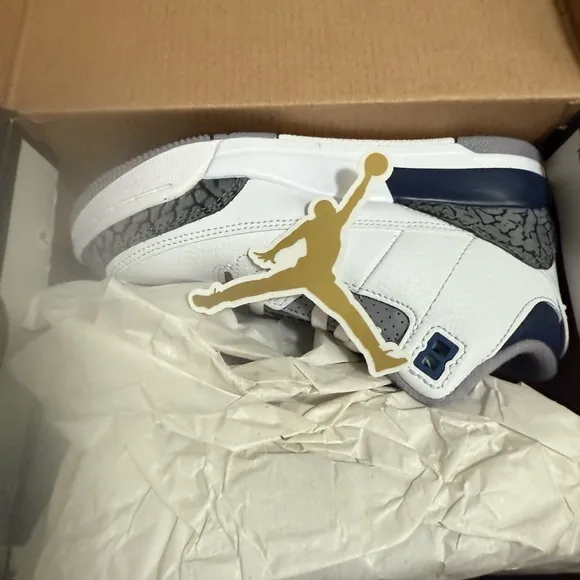 Nike White and Gray Sneakers with Classic Design