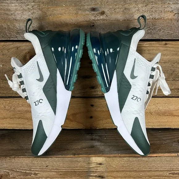 Nike Women's Air Max 270 - Sail/Vintage Green - 10