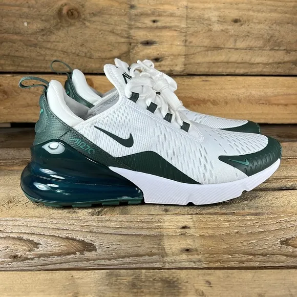 Nike Women's Air Max 270 - Sail/Vintage Green - 10