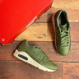 Nike Women's Air Max Command PRM &quot;Palm Green&quot; Croc Skin Running Shoes