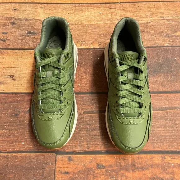 Nike Women's Air Max Command PRM &quot;Palm Green&quot; Croc Skin Running Shoes