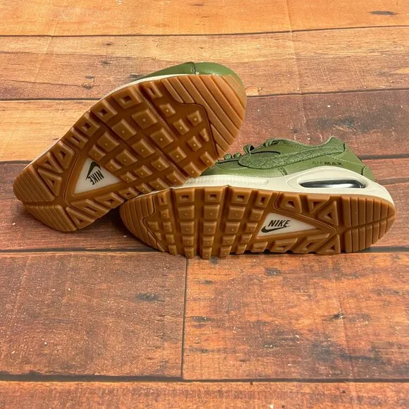 Nike Women's Air Max Command PRM &quot;Palm Green&quot; Croc Skin Running Shoes
