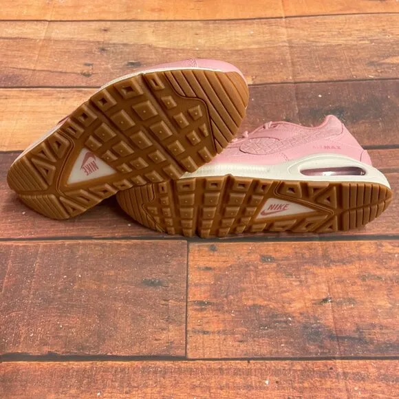 Nike Women's Air Max Command PRM &quot;Pink Glaze&quot; Croc Skin Running Shoes