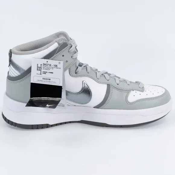 Nike Women's Dunk High Up 'Light Smoke Grey' DH3718-106 size 12