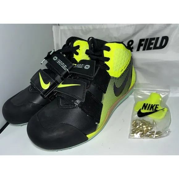 Nike Zoom Javelin Elite 3 Mid Top Track Shoes Black Men's Size 8.5 DV9193-001