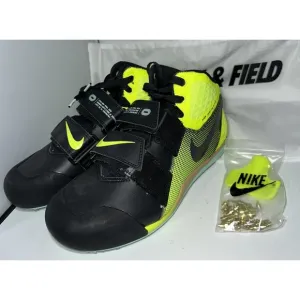 Nike Zoom Javelin Elite 3 Mid Top Track Shoes Black Men's Size 8.5 DV9193-001