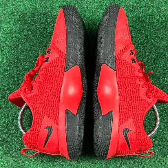 Nike Zoom‎ Live 2 Mens Size 8 University Red Sneakers Shoes AH7566-600