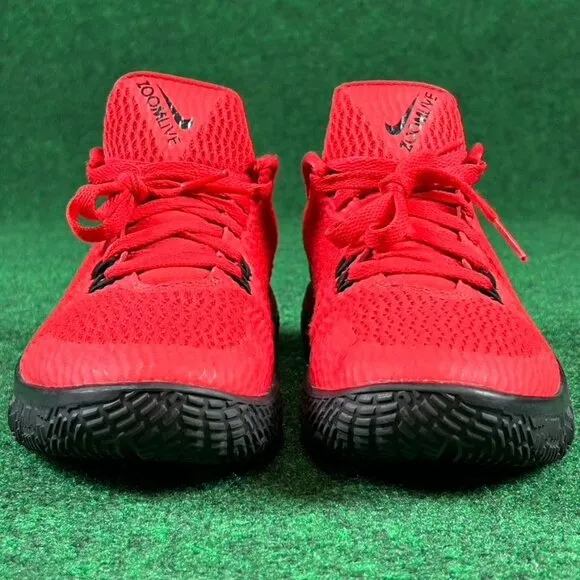 Nike Zoom‎ Live 2 Mens Size 8 University Red Sneakers Shoes AH7566-600