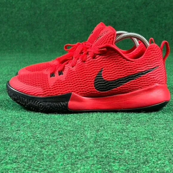 Nike Zoom‎ Live 2 Mens Size 8 University Red Sneakers Shoes AH7566-600