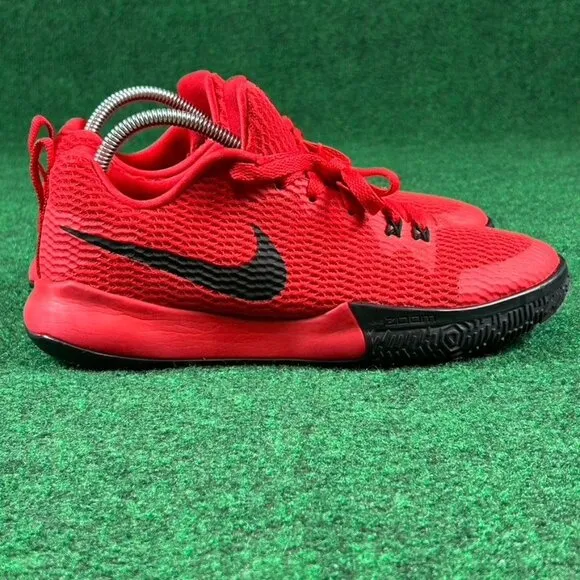 Nike Zoom‎ Live 2 Mens Size 8 University Red Sneakers Shoes AH7566-600
