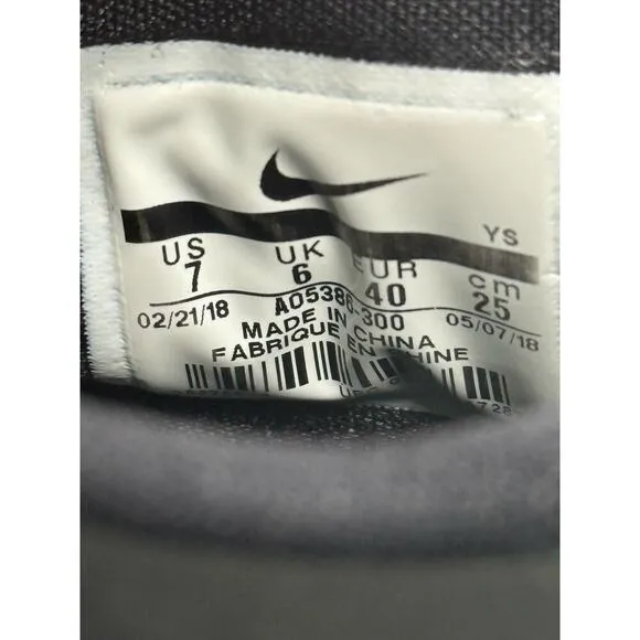 Nike Zoom Rev II Green Basketball Shoes High Top Sneakers M 7 / W 8.5