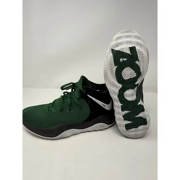 Nike Zoom Rev II Green Basketball Shoes High Top Sneakers M 7 / W 8.5