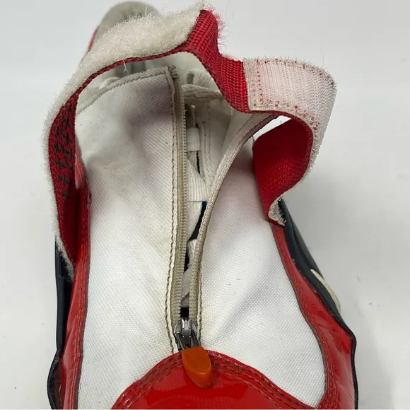 Nike Zoom Rotational Shoes Mens 12.5 Red White Black Track Field Zip Vintage