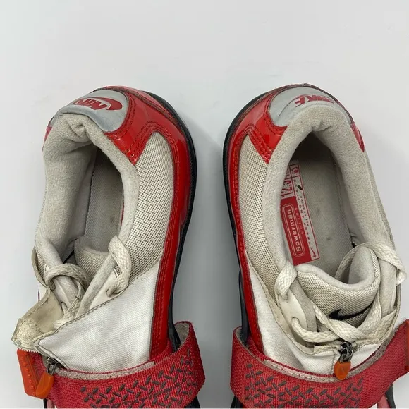 Nike Zoom Rotational Shoes Mens 12.5 Red White Black Track Field Zip Vintage