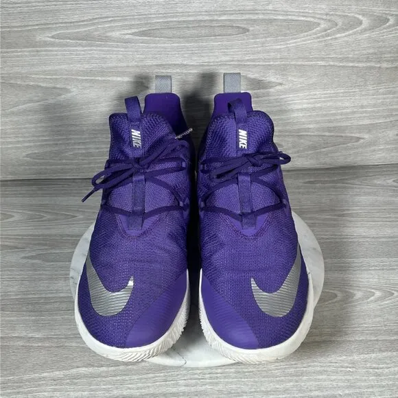 Nike Zoom Shift 2 Mens 13.5 Basketball Shoes Purple Low Top Athletic Sneakers