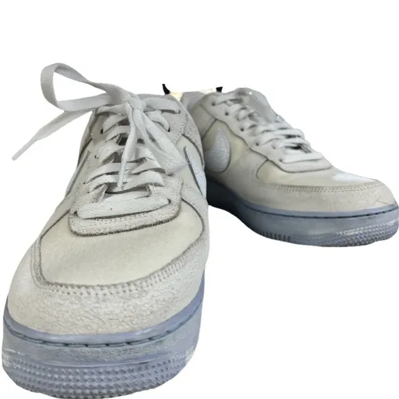 NikeAir Force 1 Low Emb &quot;Blue Whisper&quot; sneakers Size 10