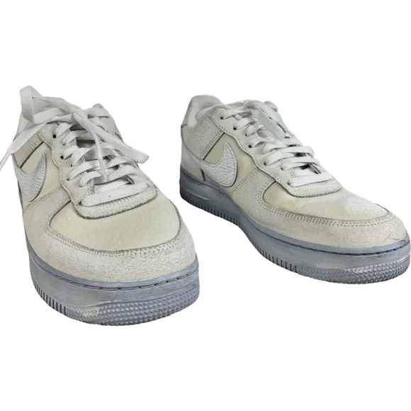 NikeAir Force 1 Low Emb &quot;Blue Whisper&quot; sneakers Size 10