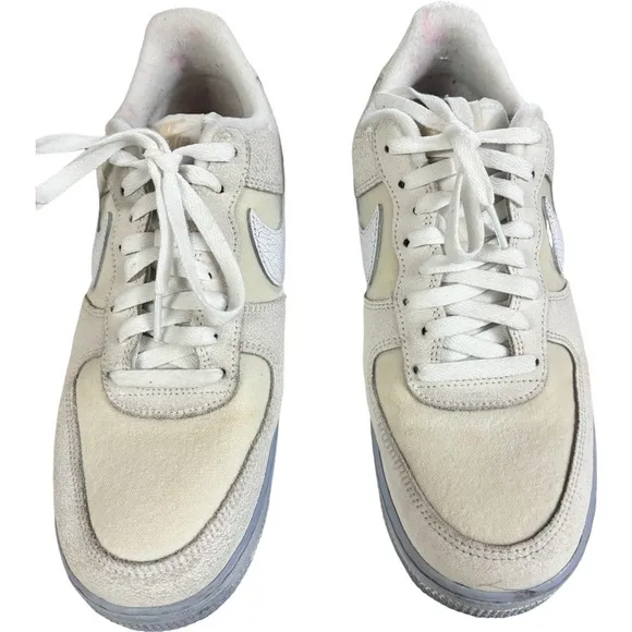 NikeAir Force 1 Low Emb &quot;Blue Whisper&quot; sneakers Size 10
