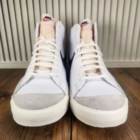 Nike Blazer Mid '77 Vintage Mens Size 15 White Black Sneakers Shoes BQ6806-100
