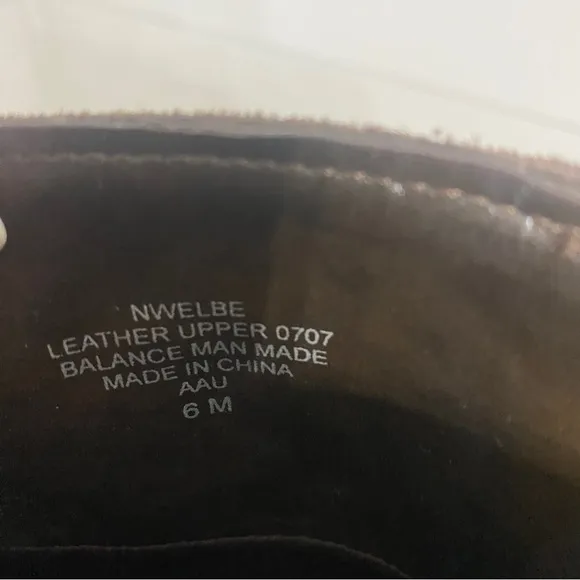 Nine West Tall Brown Leather Pull on Heel Boots, Women’s Size 6