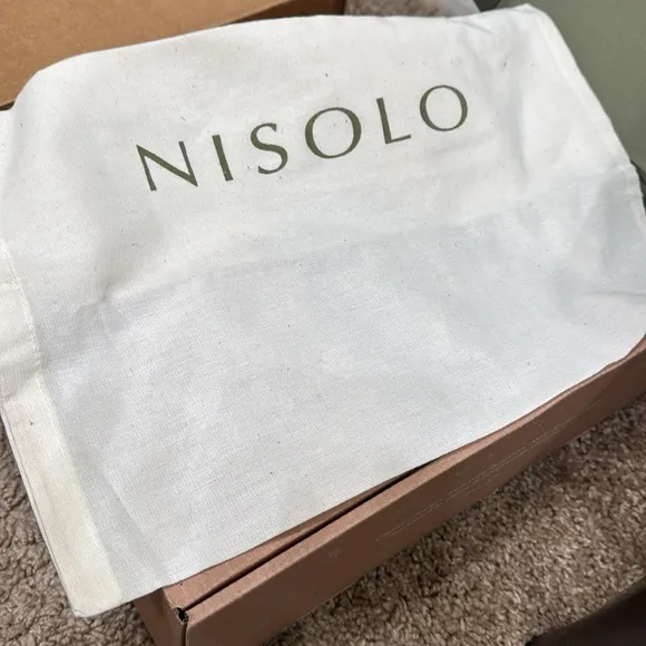 Nisolo Huarache Leather Sandals Tobacco Size 12.5