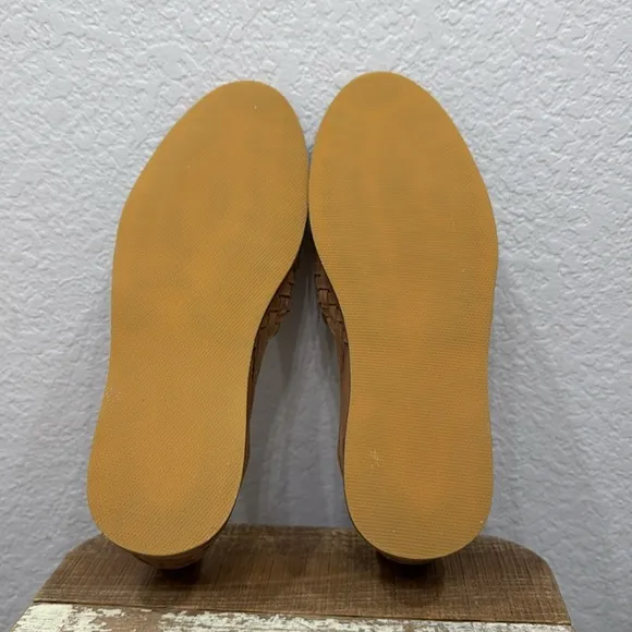 Nisolo Huarache Leather Sandals Tobacco Size 12