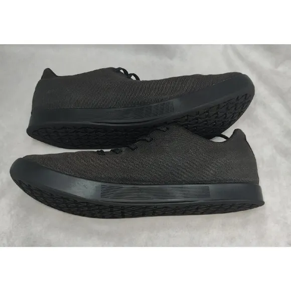 NOBULL Canvas Trainers gym shoes washed Black Men’s Size 13 women's size 14.5