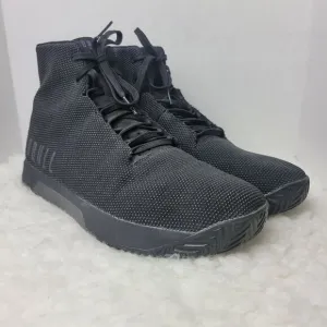 NOBULL Men's Shoes Size 15 High Top Trainer Triple Black SuperFabric Sneake