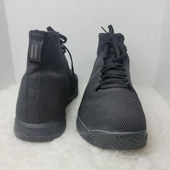 NOBULL Men's Shoes Size 15 High Top Trainer Triple Black SuperFabric Sneake